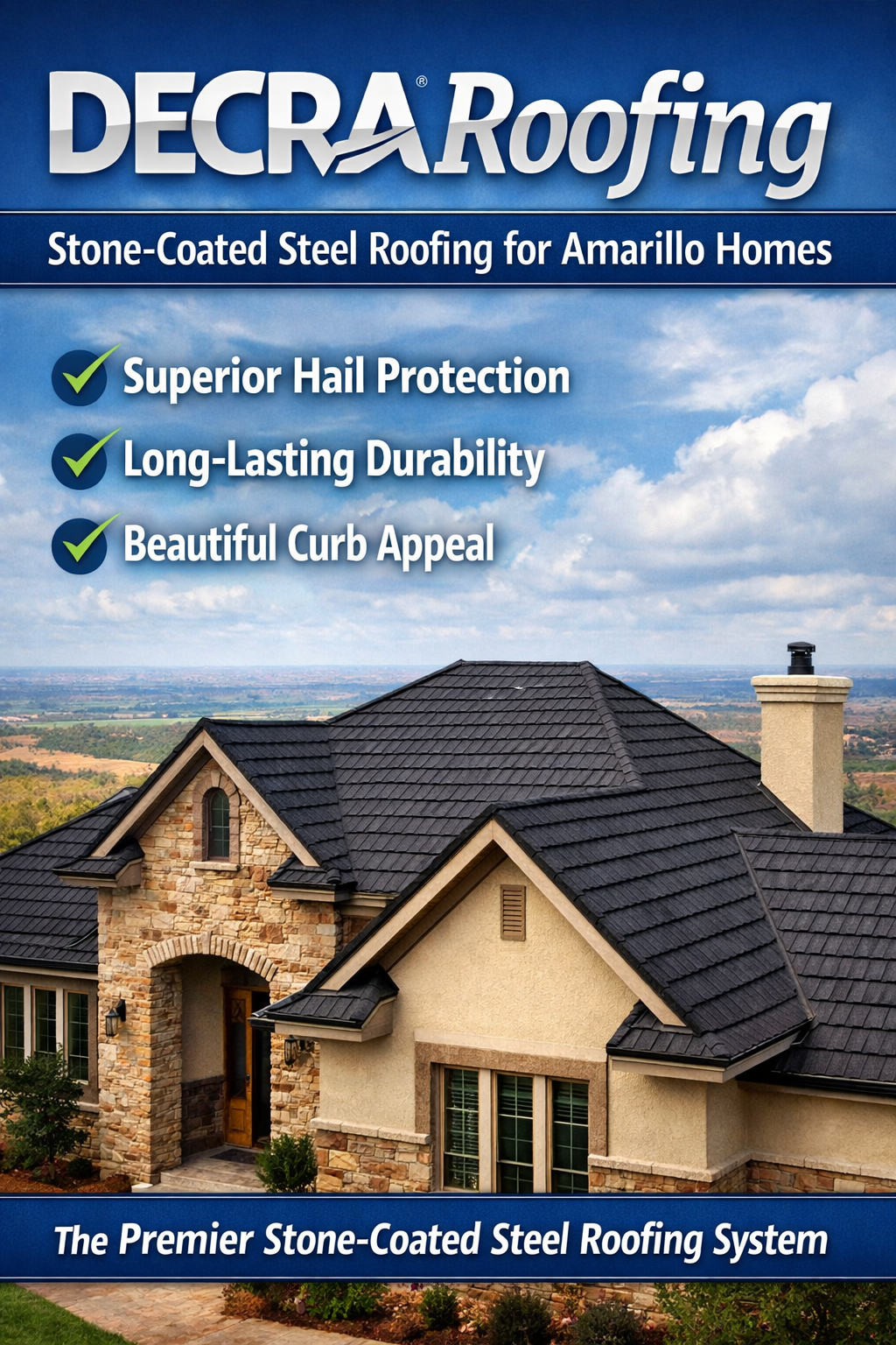 DECRA Roofing Installation Sal Morales Roofing Amarillo, Texas